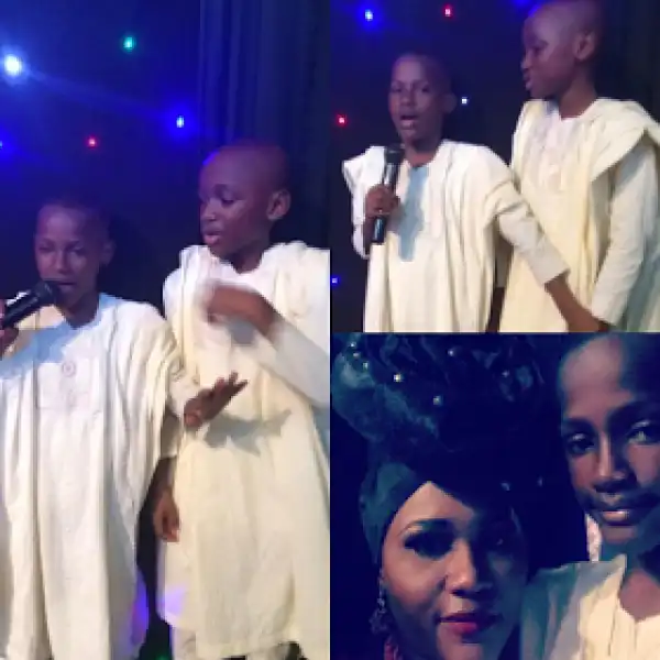 Cute photos of 2Face Idibia’s sons